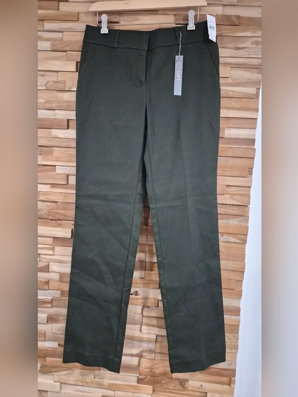 LOFT Dark Olive Pants - Size 2 - New With Tags